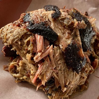 Pulled Pork: 1/2lb